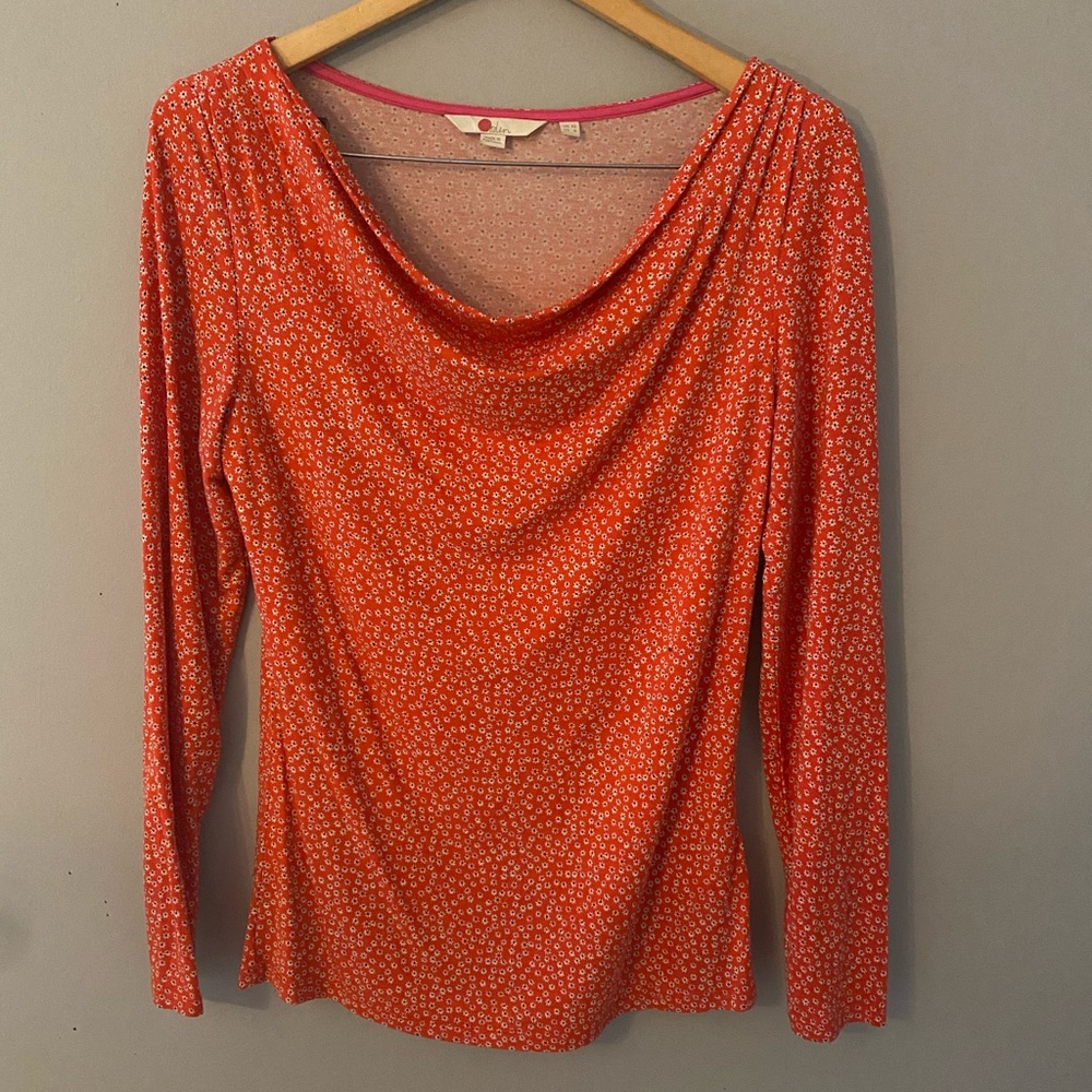 Boden floral top. Size 6